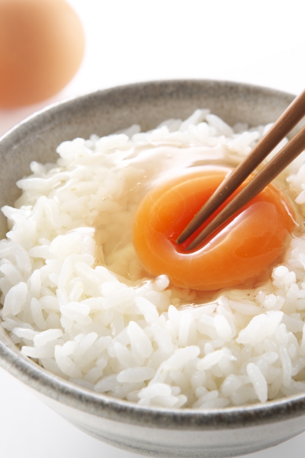 卵かけご飯の画像